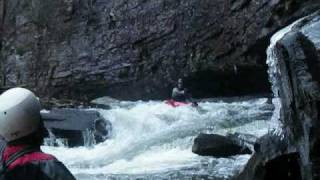 kayaking, creeking, South Sauty Christmas eve