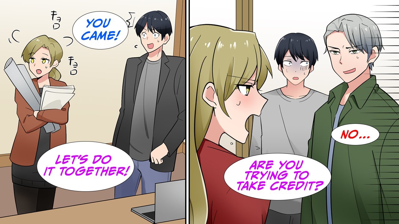 Our annoying co-worker tried to took credit for something he didn't do... [Manga Dub]