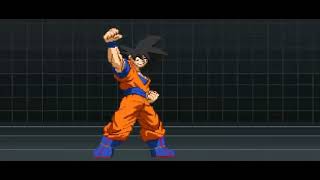 goku test | Pivot Animator | Sprite Animation
