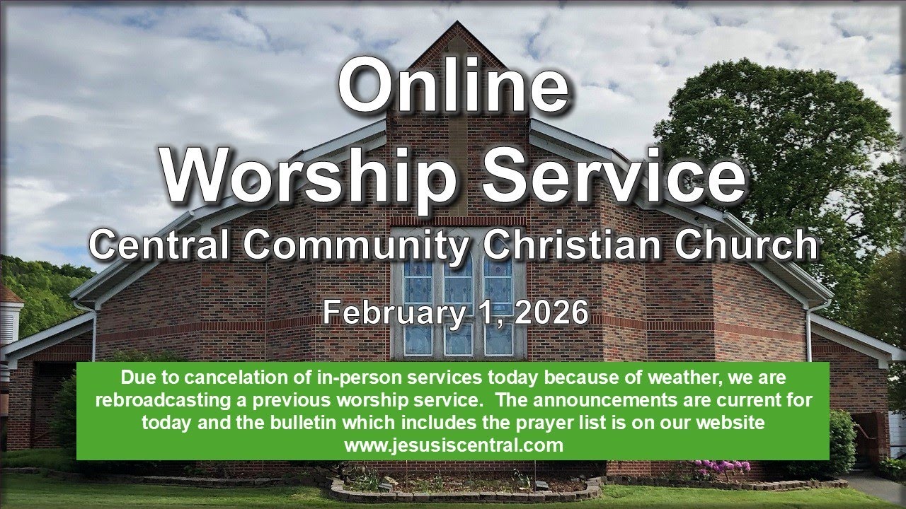 2025 02February01 Online Worship Service
