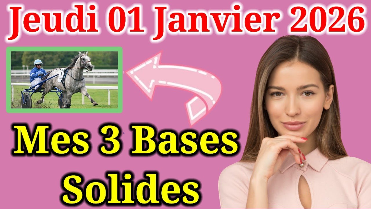 Jeudi 01/01 Pronostics Quinté + PMU: Découvrez mes Bases Incontournables + Chevaux de Complément