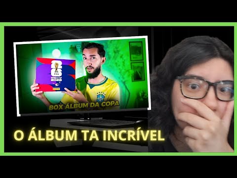 UNBOXING DO ÁLBUM DA COPA DO MUNDO – REACT JOZÃO