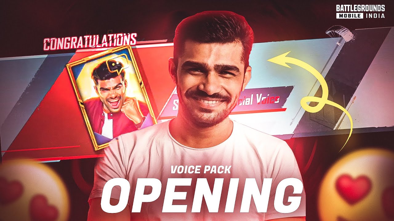 Shreeman Legend Mythic Voice Pack Lucky Crate Opening BGMI - YouTube