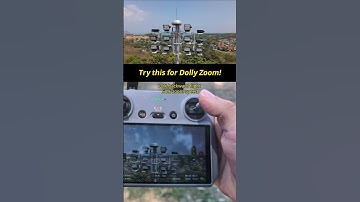 How to Dolly Zoom with DJI Air 3S | Easy Drone Tutorial 🎬🚁