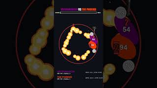 PySimLab - Necromancer vs. The Phoenix #autobattler #gamedev #gaming #pygame #python #simulation