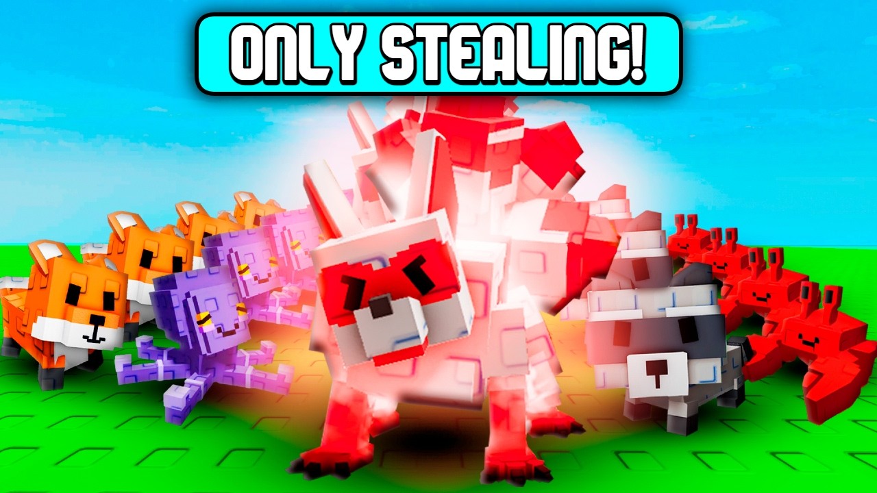 $0 to $1 Trillion Using ONLY STEALING PETS in Grow a Garden