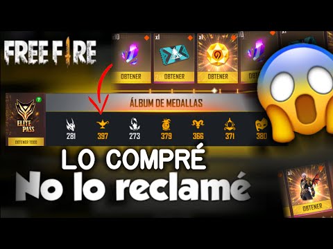 QUE PASA SI NO RECLAMAN EL PASE ELITE COMPRADO en Free Fire?