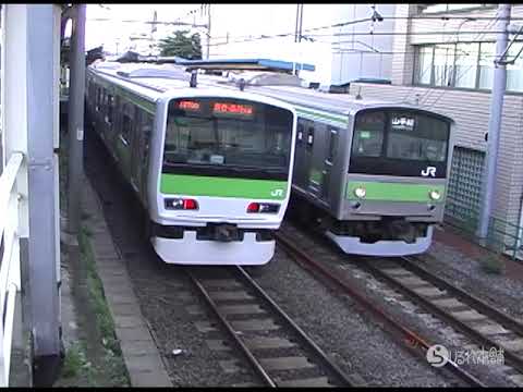 JR山手線 205系率75 の頃 E231系へ移行中 2003 9 28 ２本中２本目 らりるれ本舗