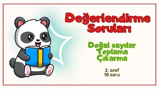 2. Sınıf Matematik Değerlendirme 2 Toplama Çıkarma Doğal Sayılar