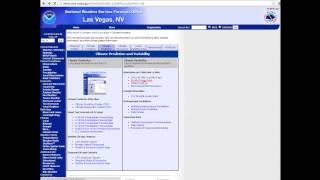 El Nino Resources via WFO Las Vegas webpage