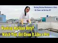 Is your washing machine making weird noises? Not cleaning well? Smelling bad?
