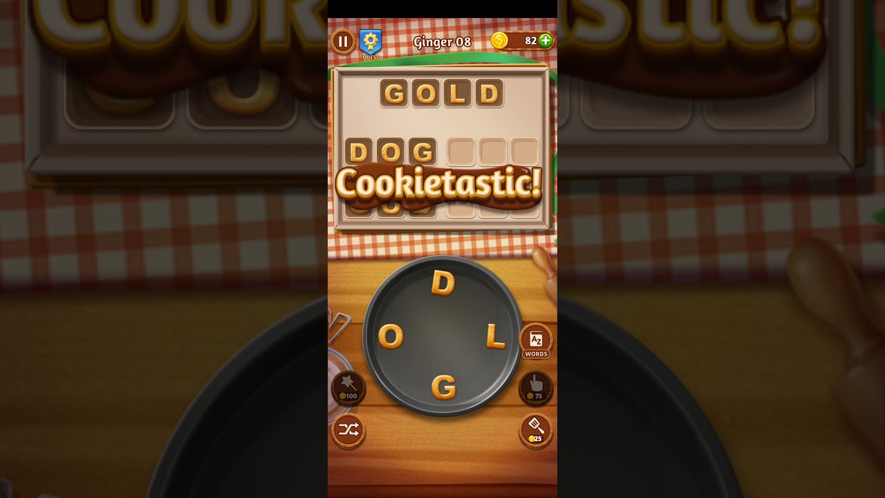 Word Cookies Ginger 8 | Word Cookies Ginger Answers