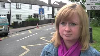 Speeding cars at Roydon Primary