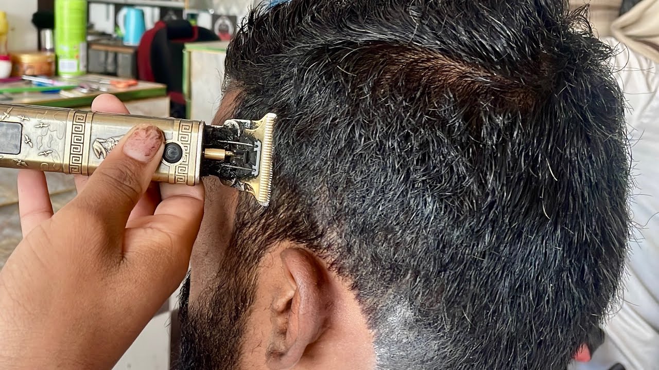 ASMR🇵🇷HairSfudio ast and relaxing full head shaving✂️ with hand clipper for ultimate relaxation😯⚔️💯🌶