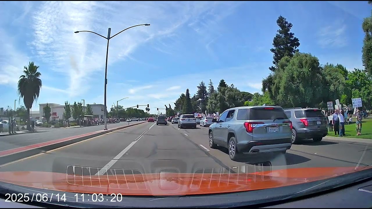 Stockton "No Kings" protest, Part1