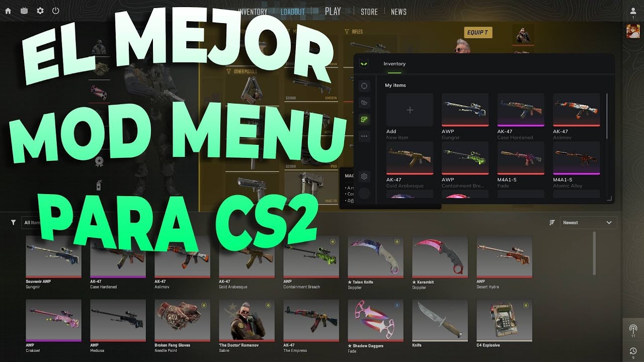 EL MEJOR MOD MENU PARA CS2 PARTE 2 - YouTube