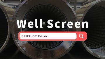 Water well Johnson wedge wire screen Filter with Slotted Continuous Casing Screen Pipe