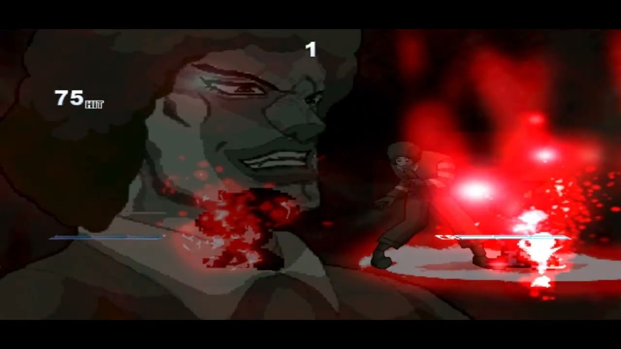 Mugen - Exslayer and Shadow.exe (12p) vs. Dark Donald and Marshall