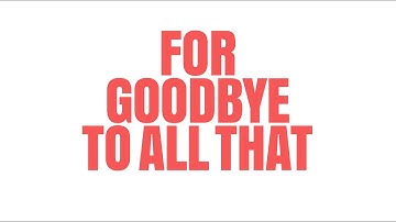 Chromebook: For Goodbye To All That