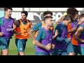 Short shorts as Ronaldo trains with Portugal squad