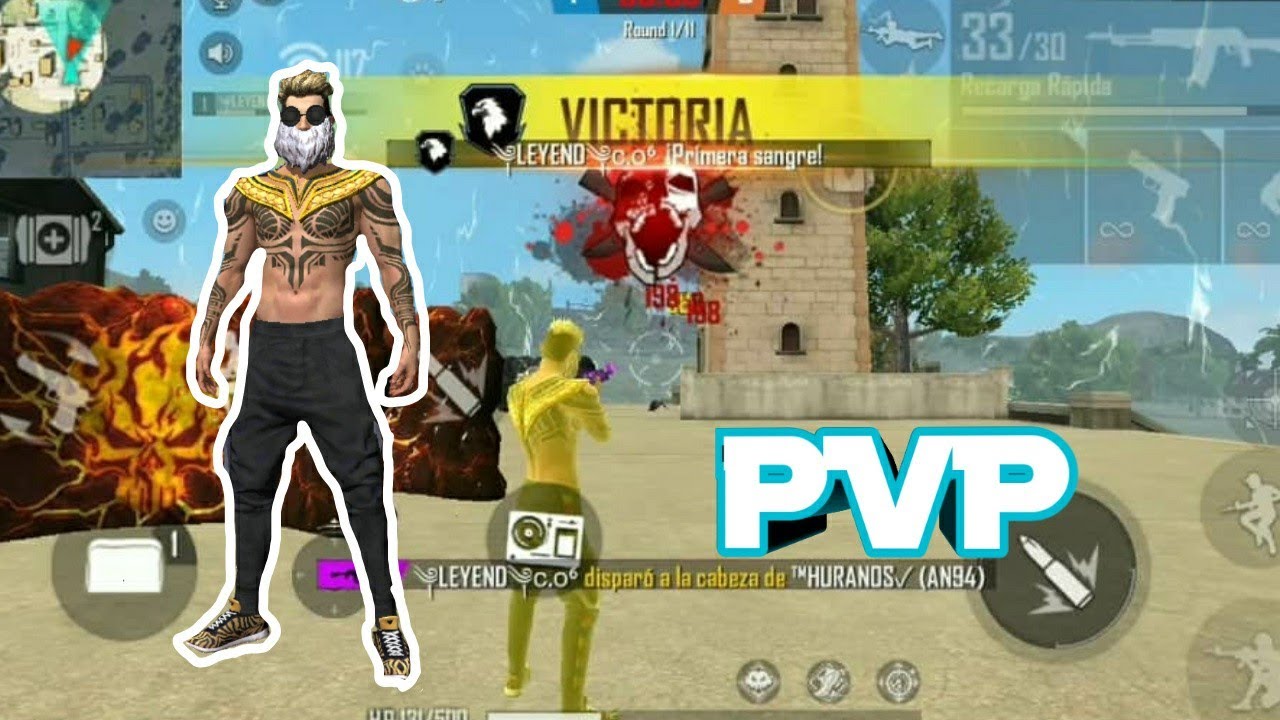 🔥PVP🔥//Free Fire // YouTube