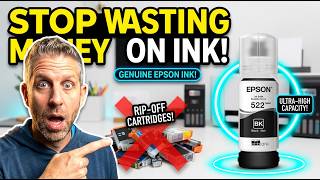 EPSON T522 EcoTank Ink Ultra-high Capacity Bottle Black Ink