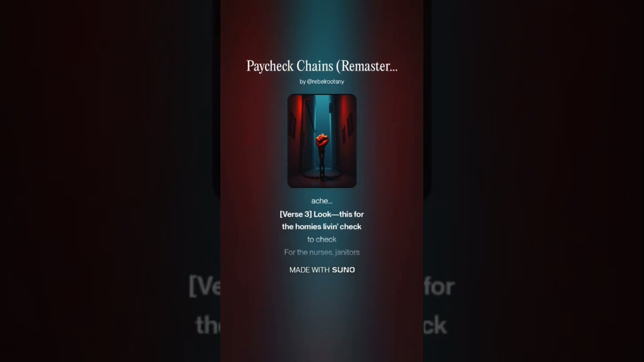 Paycheck Chains - Rebel Roots NY - Bernie AoC Zohran rap queens rally 