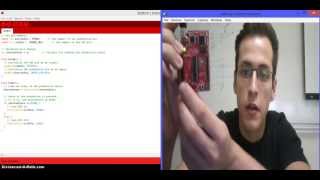 TI MSP430: reading a button input  (Lesson 4)