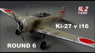 Il-2 1946 Round 6 Ki-27S Vs I-16S In 4K Uhd