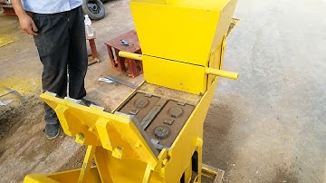 QMR2-40 Manual Clay Interlocking Brick Making Machine