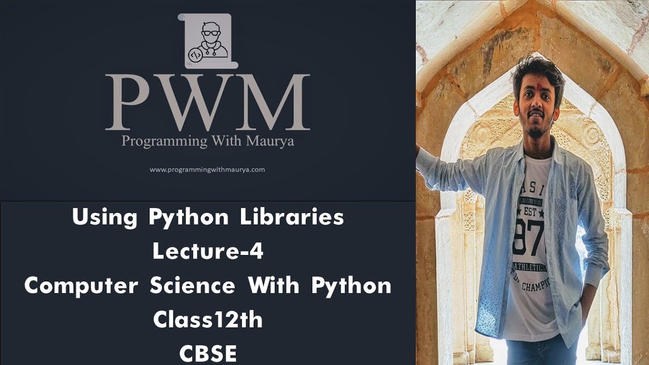 Using Python Libraries || Lecture-4 || Live class on Google meet ...
