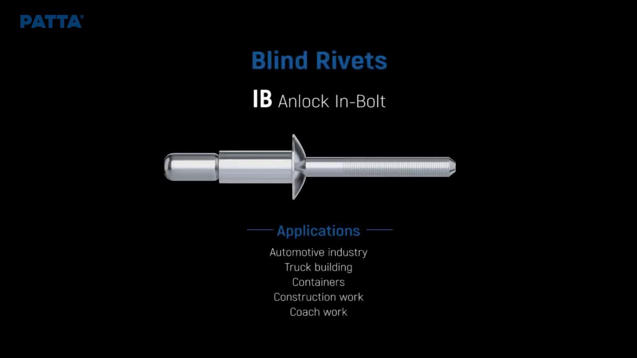 PATTA IB Blind Rivets / مسمار تونك