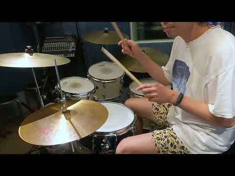 杏里/悲しみがとまらない_簡単バージョン【ドラム譜 参考動画】【初級(Level 2)】 drum cover ドラムカバー