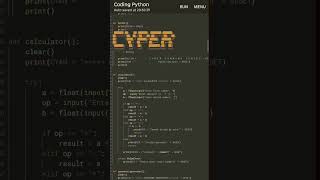 Creating calculator using python codes #3