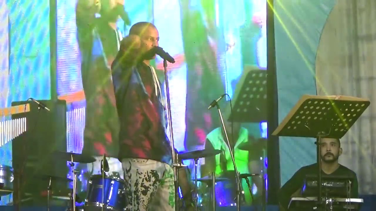 Aye Ali Madad wali Hindi Song by zubeen garg.. Stage Show