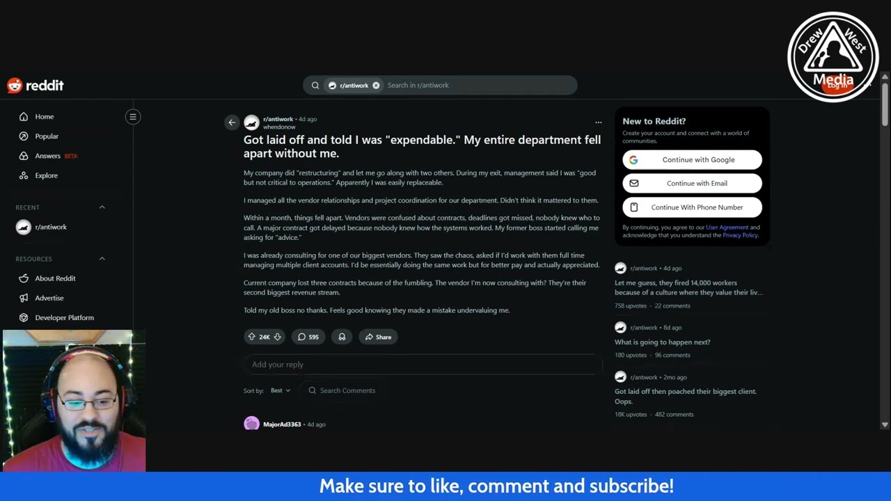 The Anti-Work Sub Reddit Are Just Communists...