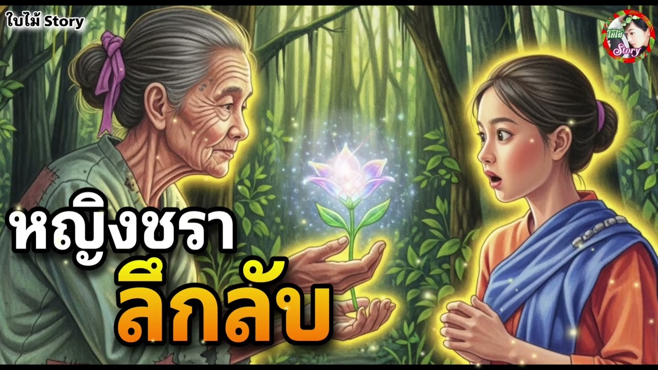 (จบในตอน) นิทาน เรื่อง: หญิงชราลึกลับ | นิทานก่อนนอน | ใบไม้สตอรี่☘️
