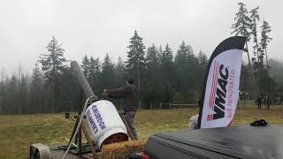 Pumpkin Cannon breaks distance record