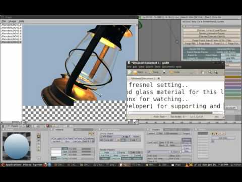Aqsis - Mosaico - Blender Tutorial