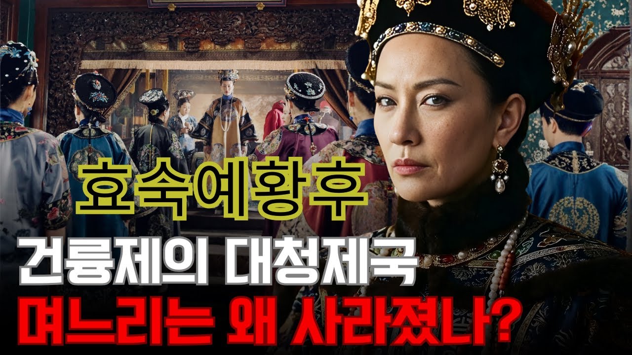 효숙예황후 – 건륭제가 세운 대청제국, 왜 그의 며느리는 비명처럼 사라져야 했을까?