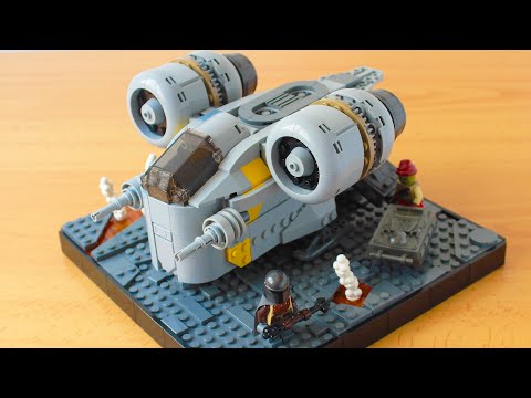 Lego Star Wars Razor Crest in Chibi Scale