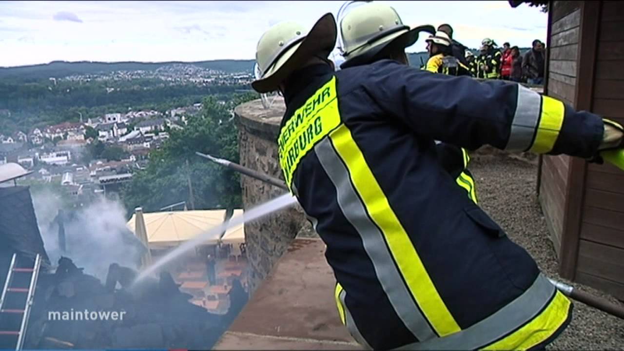 Brand in Marburger Altstadt