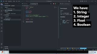 LESSON 02: Variables & Data Types in Python (Beginner Friendly)