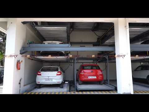 EXPERT SEMI AUTOMATIC PIT PUZZLE PARKING SYSTEM - video from Expert Parking Systems
