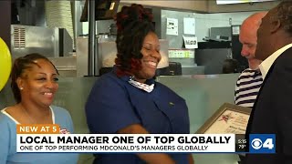 Local McDonald’s manager named one of the top in the world