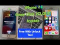 How To Unlock iCloud Free On Apple iPhone 7| iPhone 7plus iOS 15.8 iCloud Bypass With Sim Working..