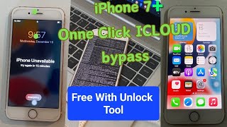 How To Unlock iCloud Free On Apple iPhone 7| iPhone 7plus iOS 15.8 iCloud Bypass With Sim Working..