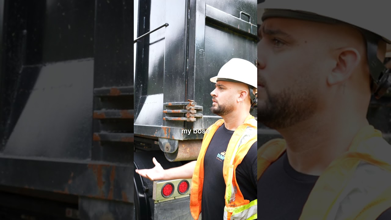 Sleeping in a dumpster???