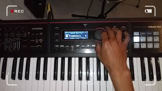 How to save sounds on the Roland XPS-30
