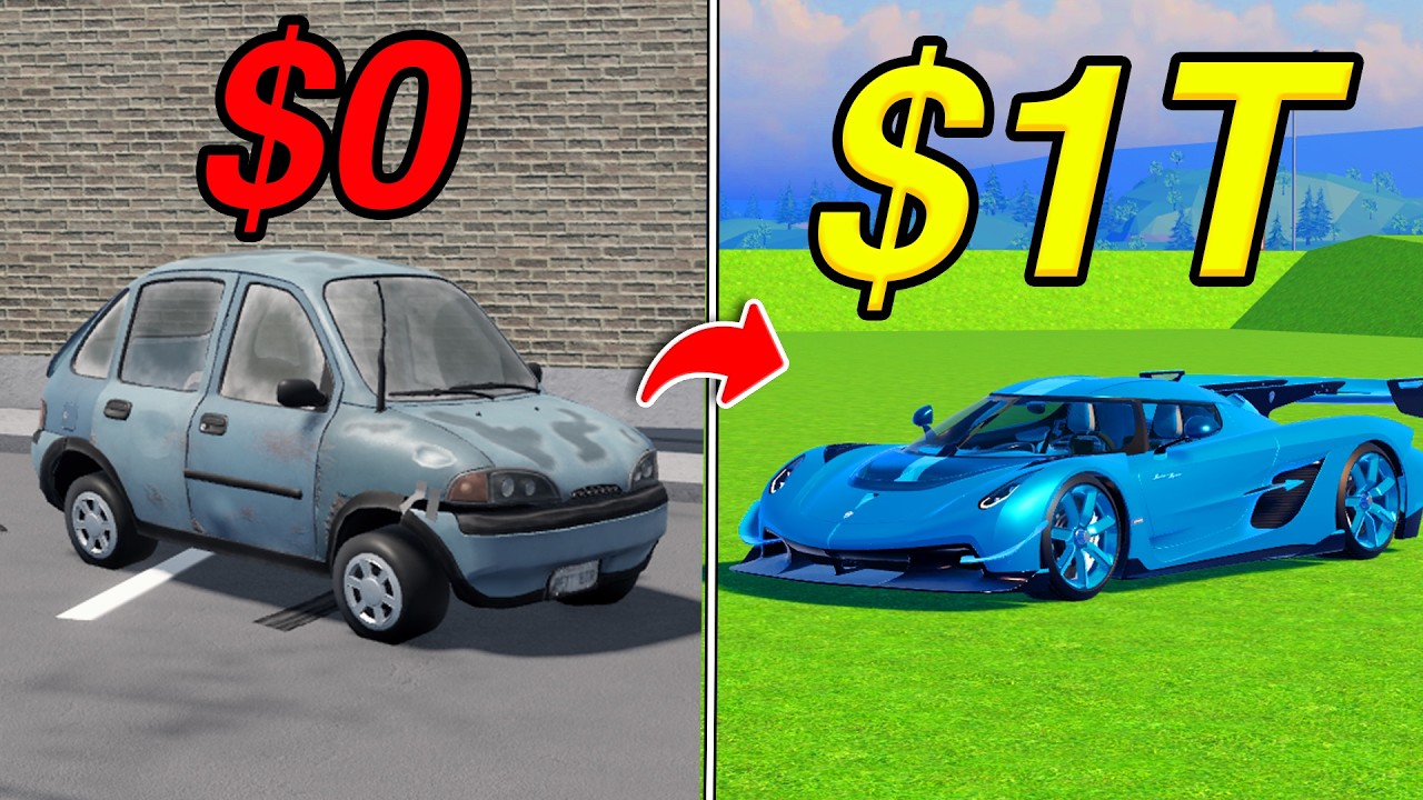 $0 To $1 Trillion In Driving Empire Roblox!